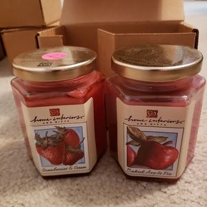 Home interiors strawberries &cream and baked ap